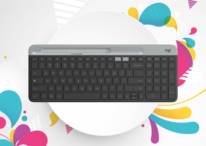 The Logitech K580 Keyboard The Logitech K580 Keyboard