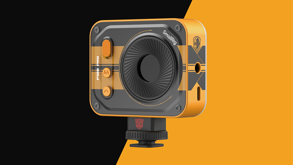 SmallRig Vibe P108 Pro Mini LED Video Light (Bumblebee Edition)