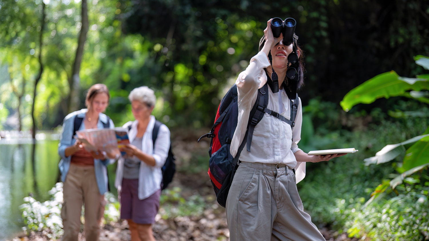 Bird watching can be done solo or as a group outing. Some prefer the magic of being alone in nature while others enjoy the social experience.