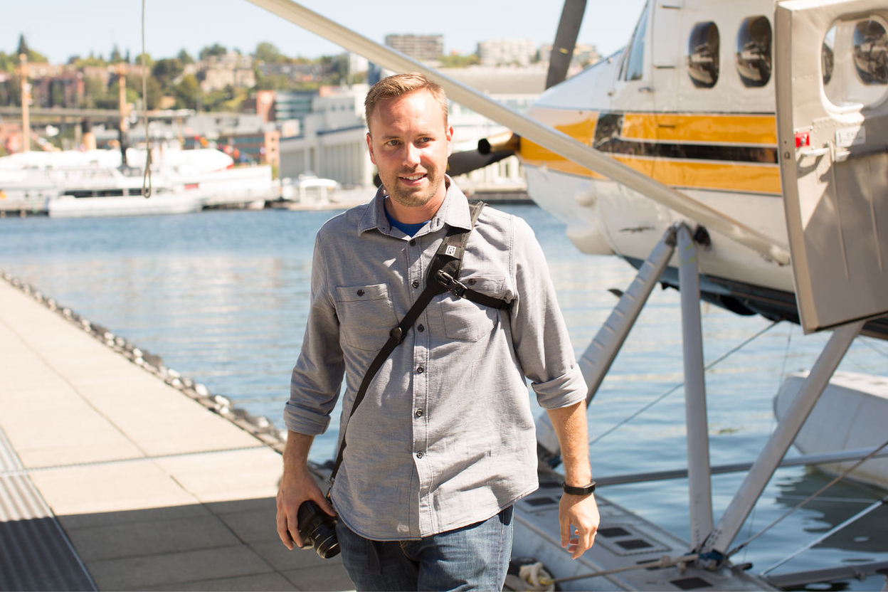 The BlackRapid Sport Breath Camera Strap is for photographers on the go who need a quick draw.