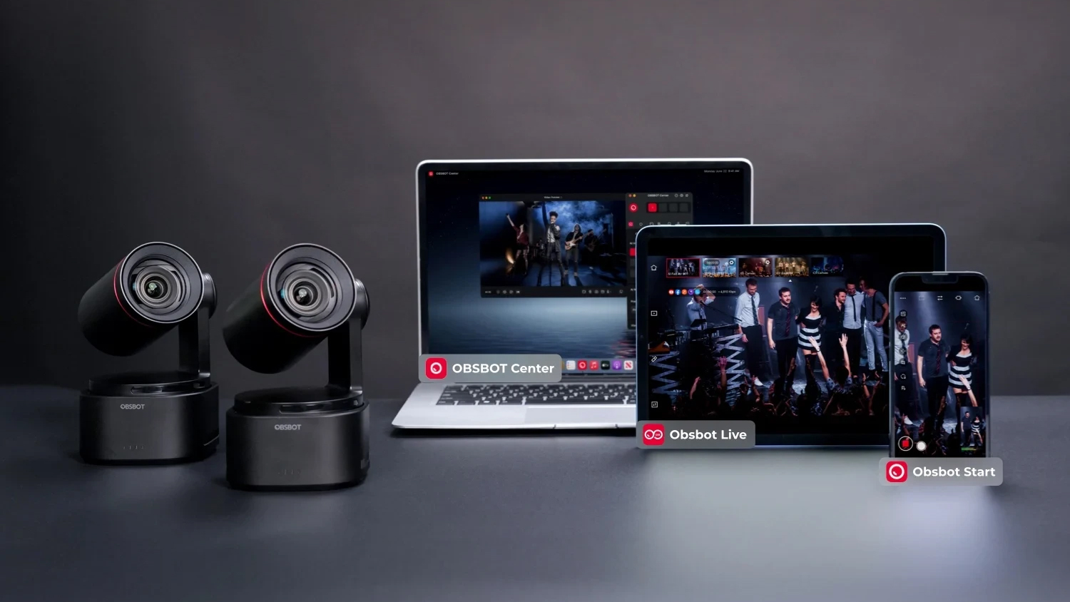 OBSBOT Tail 2 AI-Powered PTZR 4K Live Production Camera