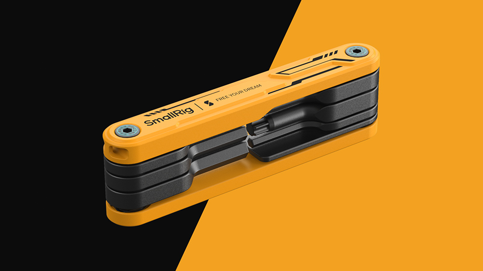 SmallRig Foldable Multi-Tool Kit (Bumblebee Edition)