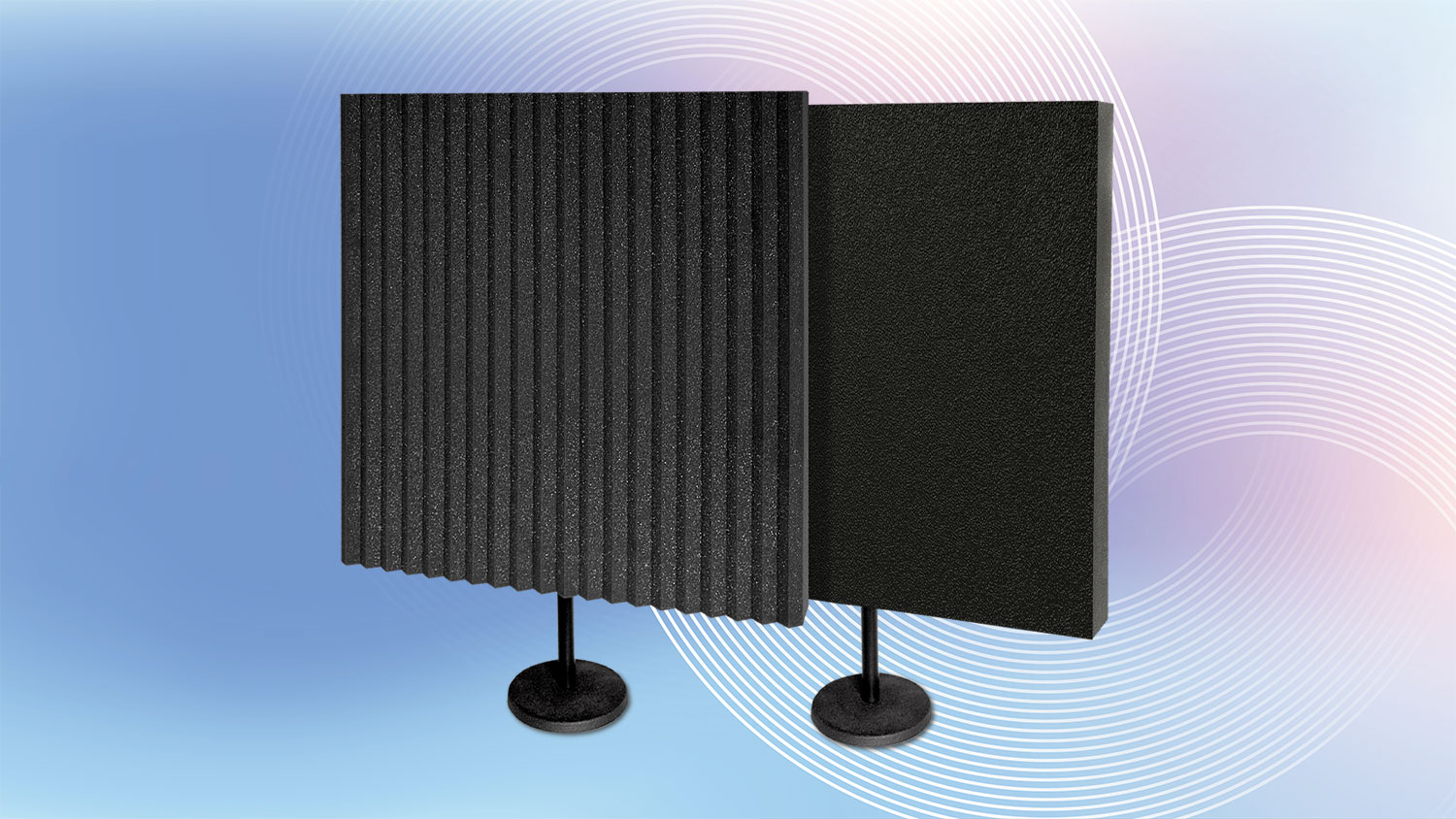 Auralex DeskMAX Stand-Mounted Acoustic Panels