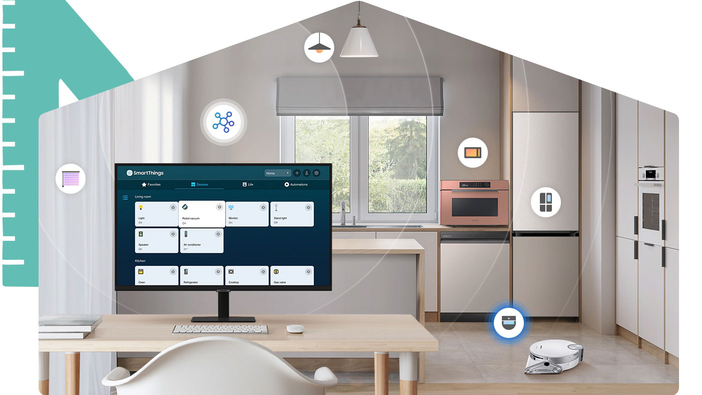 Samsung M50D 27" HDR Smart Monitor