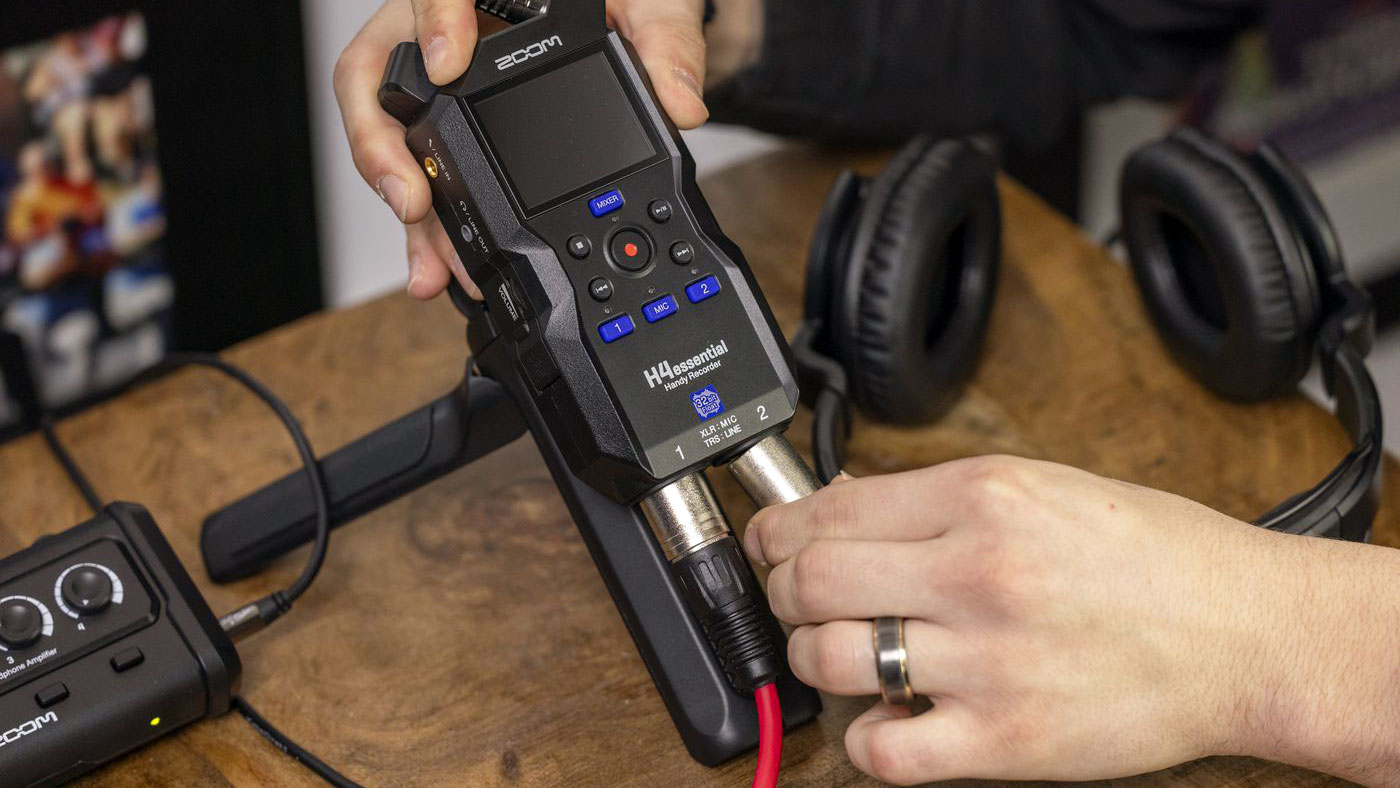 Zoom H4essential 4-Track 32-Bit Float Portable Audio Recorder