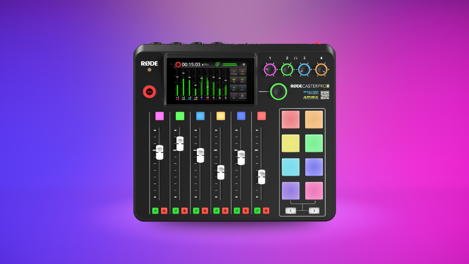RODE RODECaster Pro II Integrated Audio Production Studio