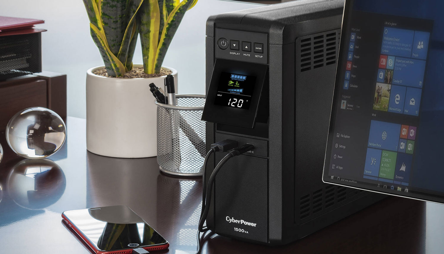 CyberPower CP1500PFCLCD PFC Sinewave UPS