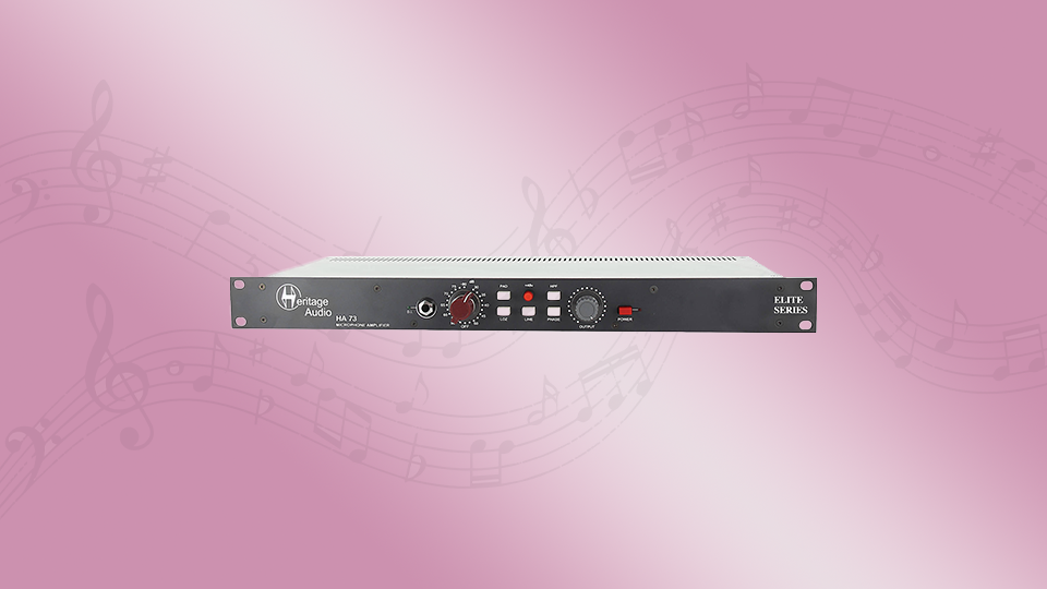 Heritage Audio HA 73 Single-Channel Elite Series Microphone Preamplifier