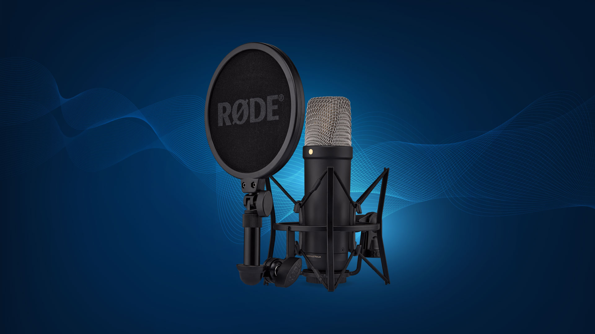 RODE NT1 5th Generation Large-Diaphragm Cardioid Condenser XLR/USB Microphone
