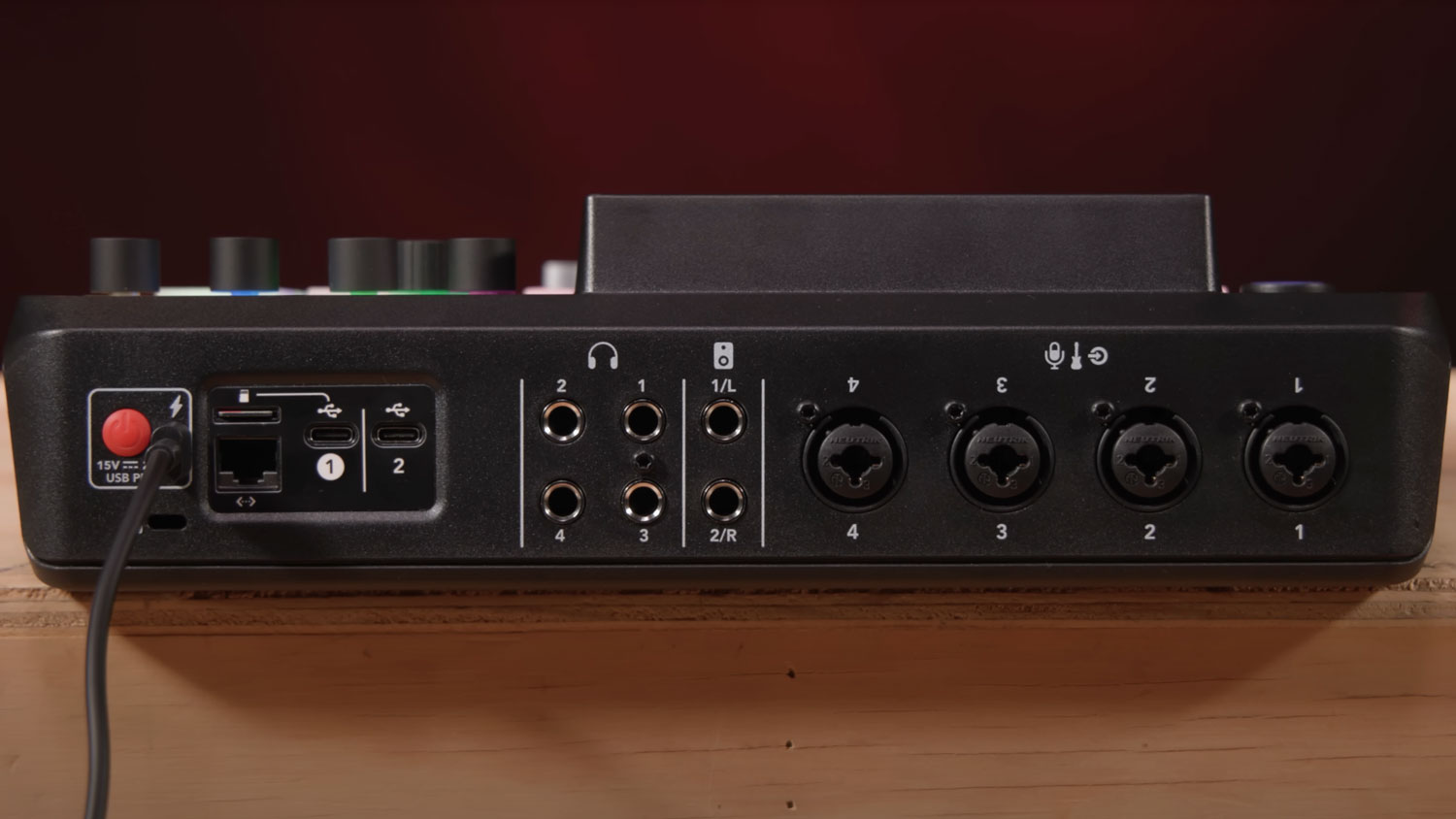 RODE RODECaster Pro II Ports