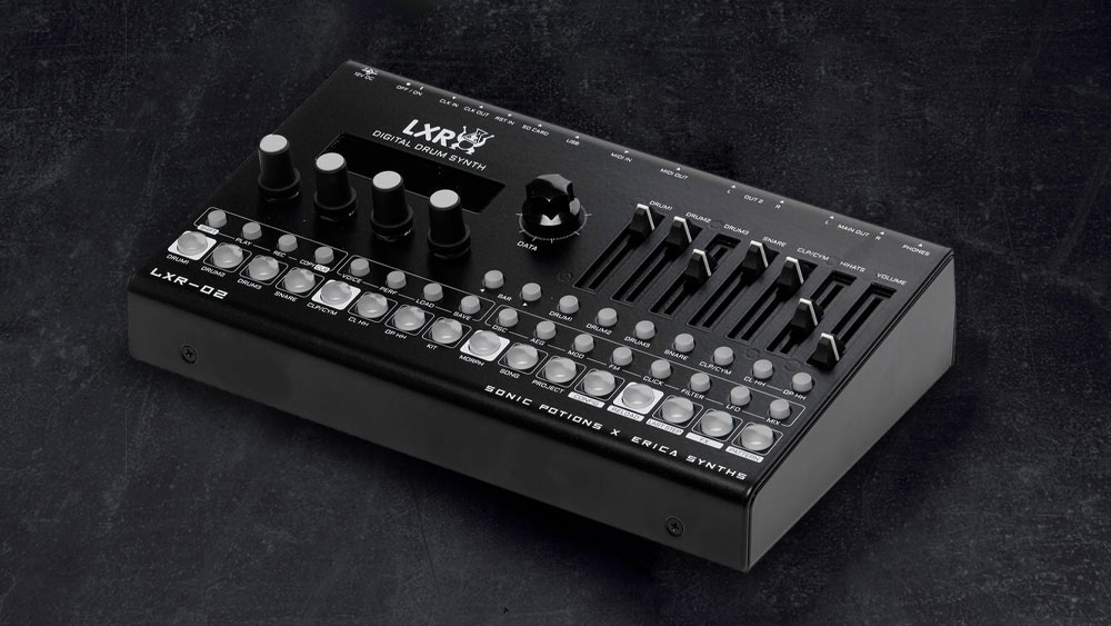 erica synths LXR-02 Drum Synthesizer erica synths LXR-02 Drum Synthesizer
