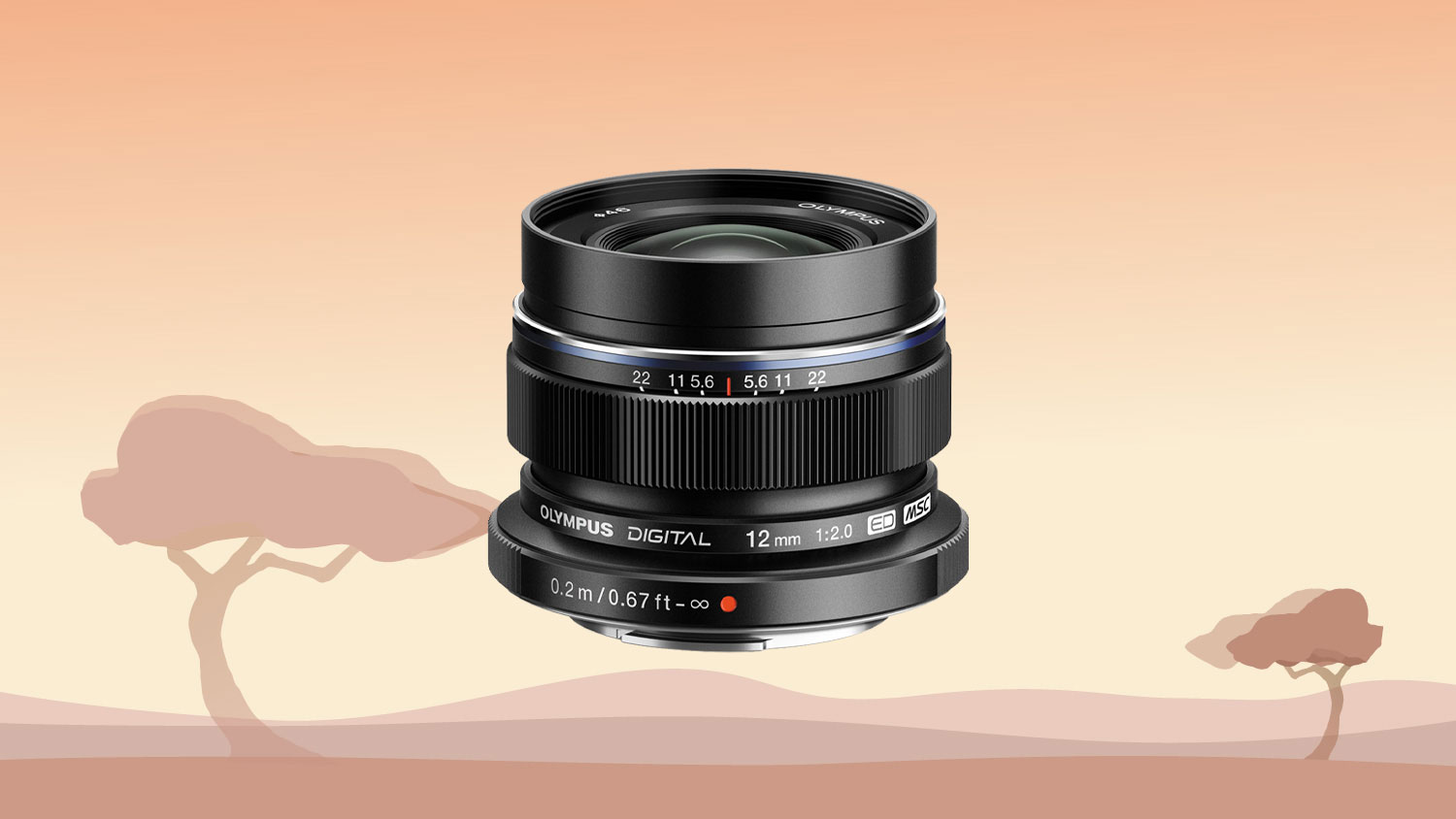 Olympus M.Zuiko Digital ED 12mm f/2 Lens