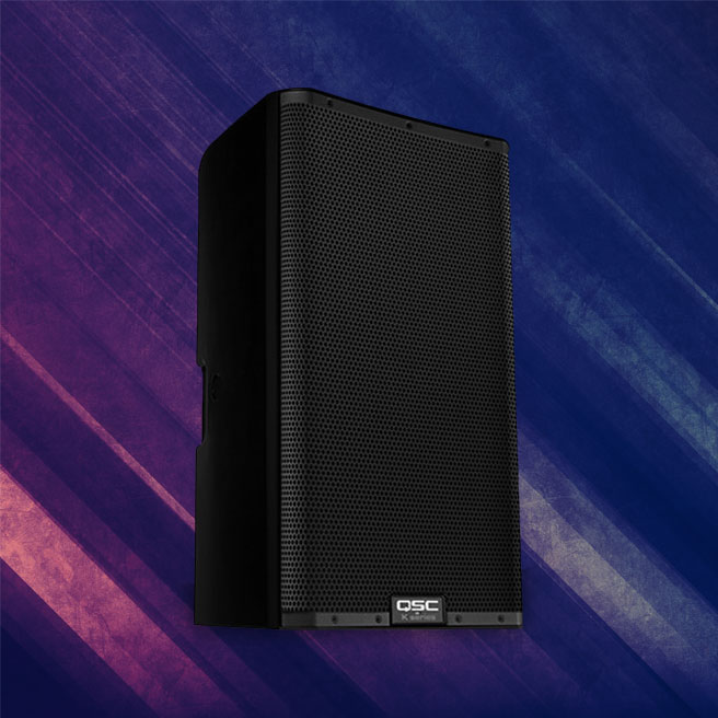 QSC K12.2 Two-Way 12" 2000W Powered Portable PA Speaker with Integrated Speaker Processor