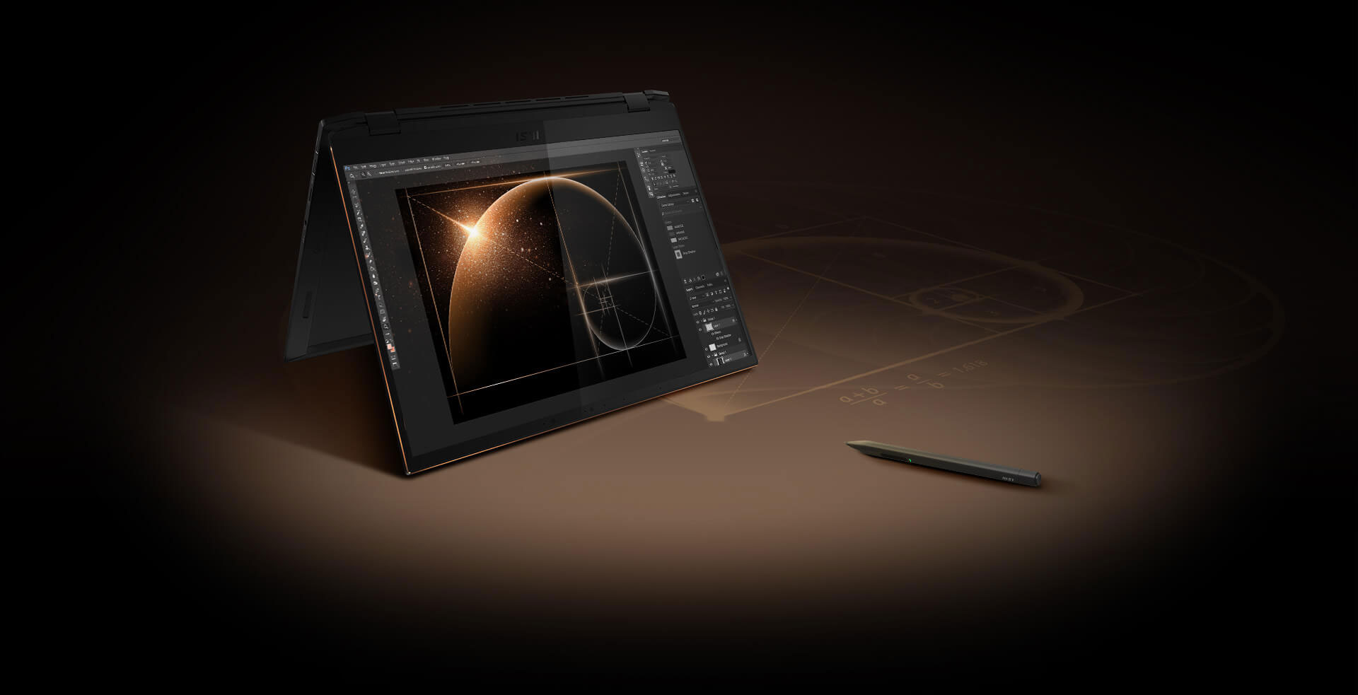 MSI 16" Summit E16 Flip Multi-Touch 2-in-1 Laptop