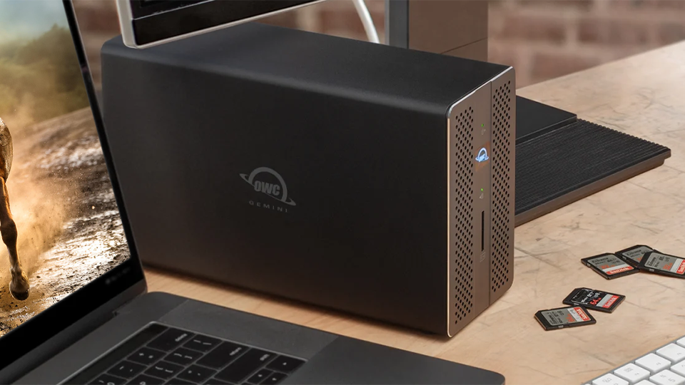 OWC Gemini 4TB 2-Bay Thunderbolt 3 Raid Array