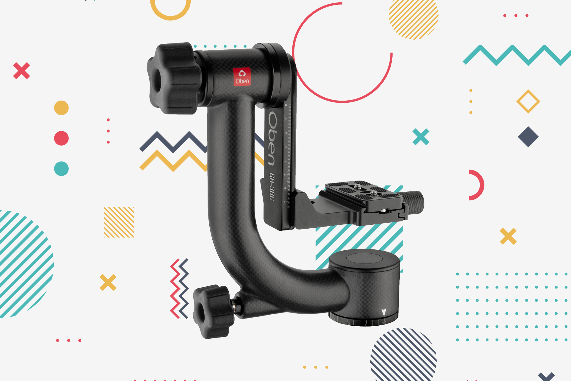 Oben GH-30C Carbon Fiber Gimbal Head