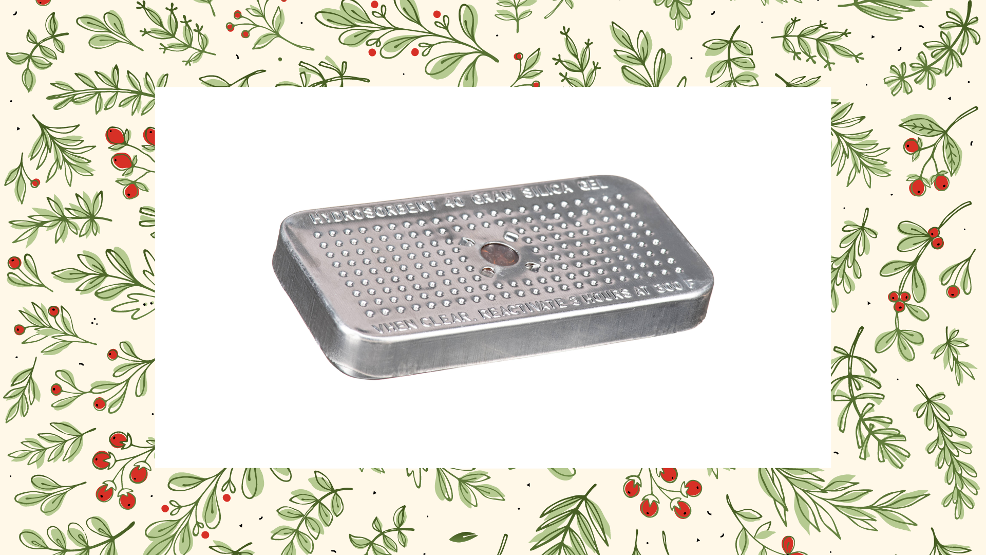 Ruggard Desiccant Silica Gel Pack - Metal Case
