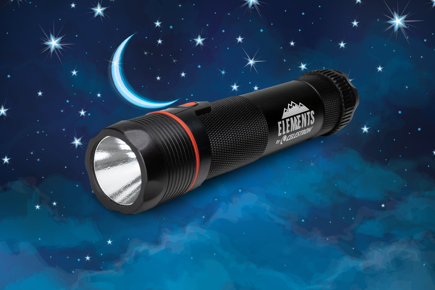 Celestron Elements ThermoTorch 3 Astro Red Rechargeable LED Flashlight