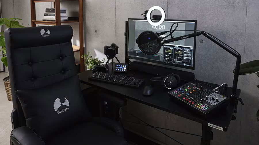 Yamaha AG08 in the studio