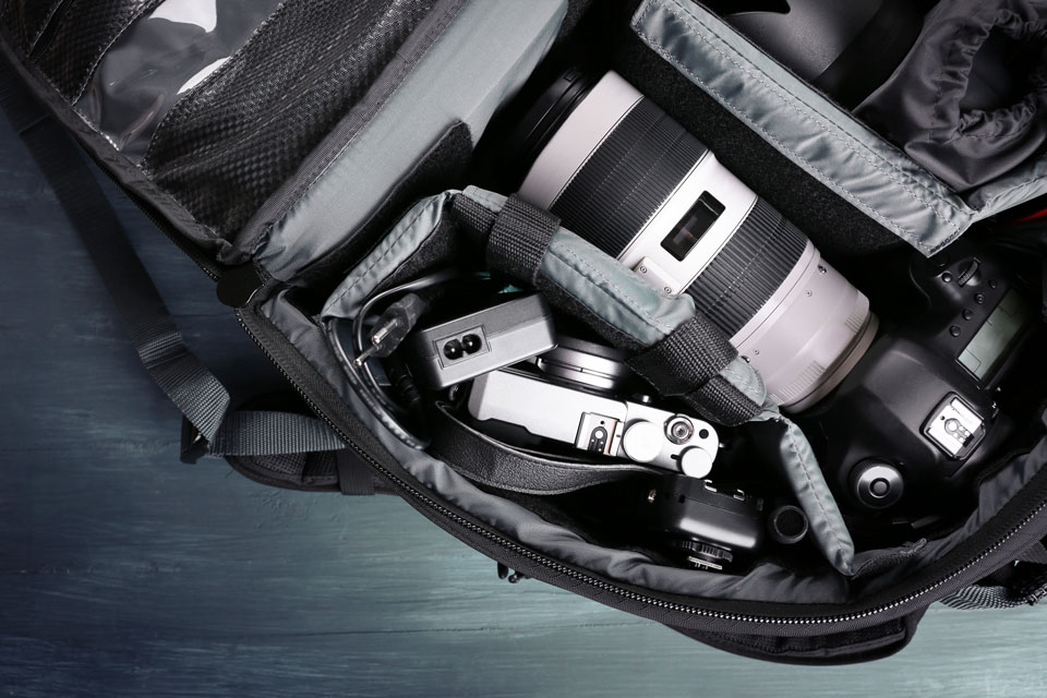 Camera Bag With Accessories