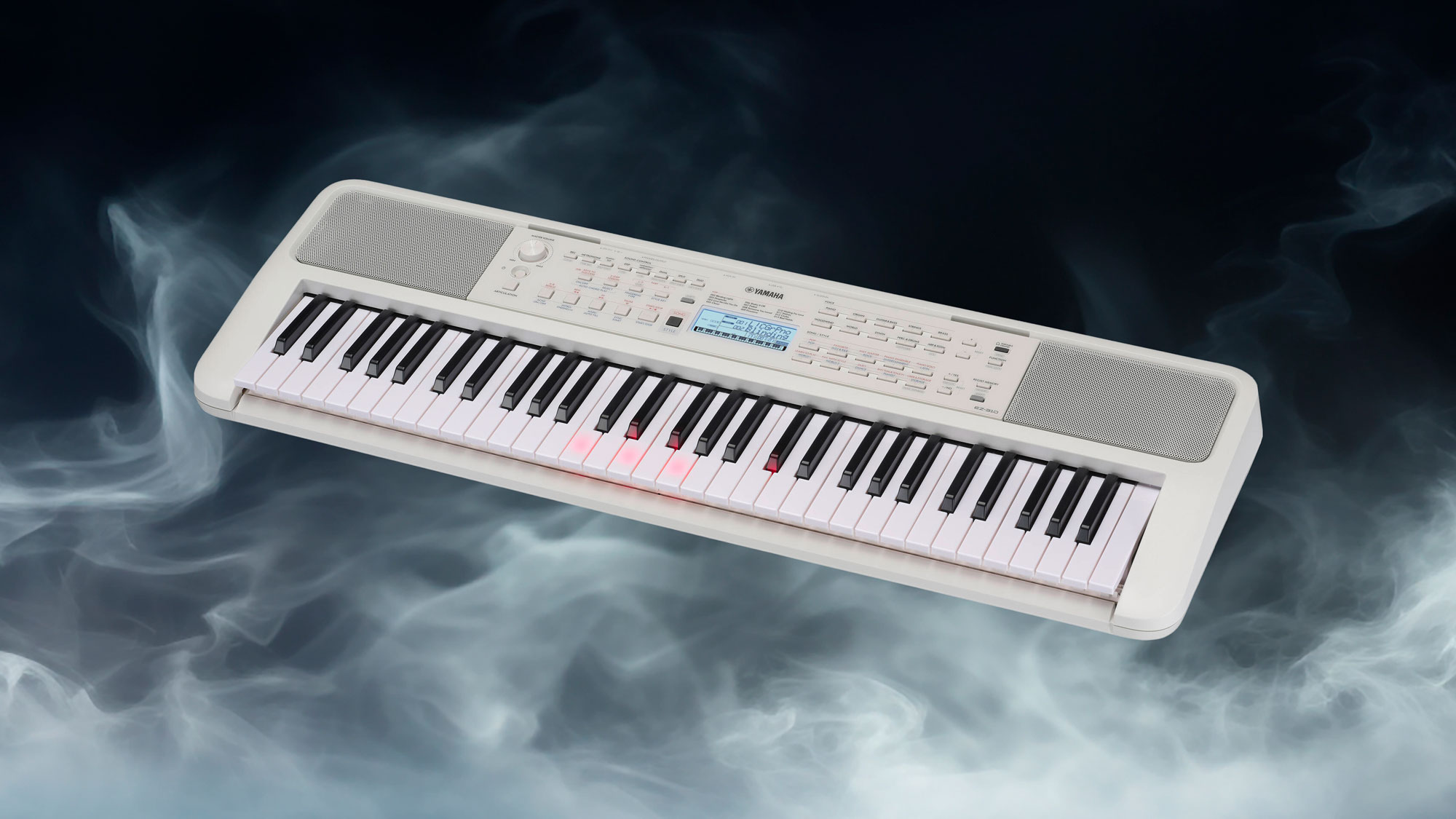 Yamaha EZ-310 61-Key Touch-Sensitive Portable Keyboard with Lighted Keys