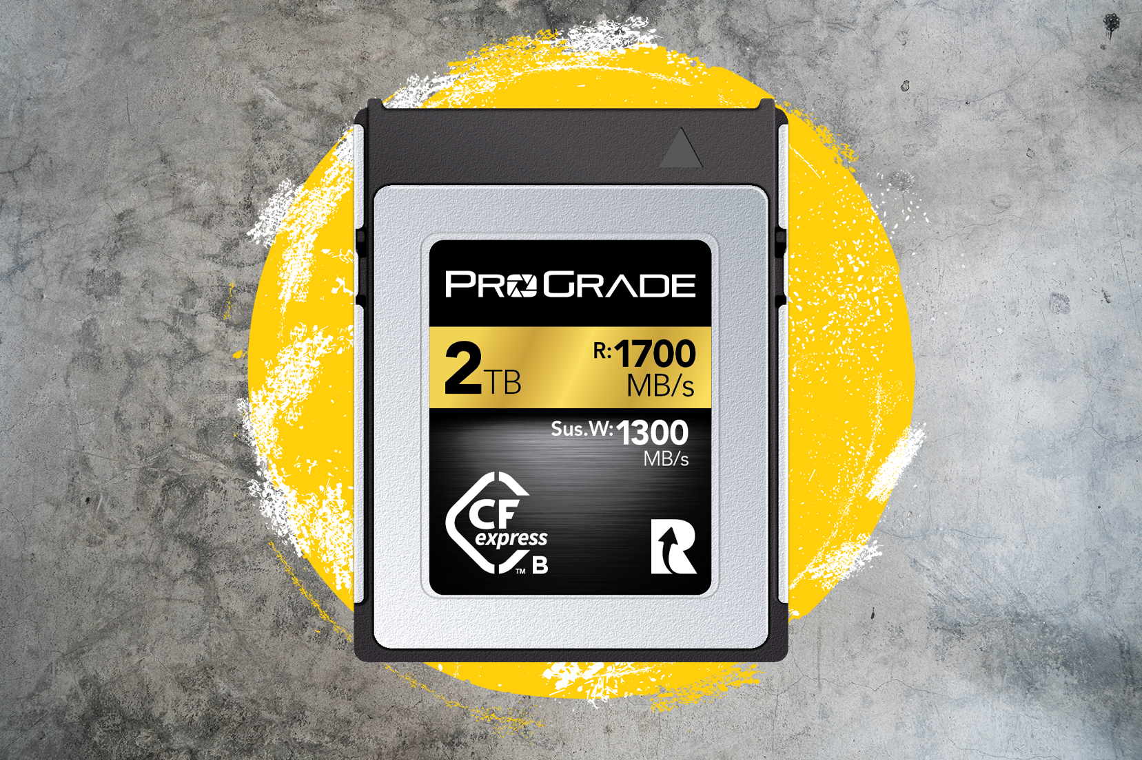 ProGrade Digital 2TB CFexpress 2.0 Type B Gold Memory Card
