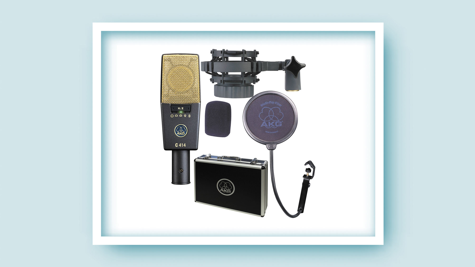 AKG C414 XLII Large-Diaphragm Multipattern Condenser Microphone AKG C414 XLII Large-Diaphragm Multipattern Condenser Microphone
