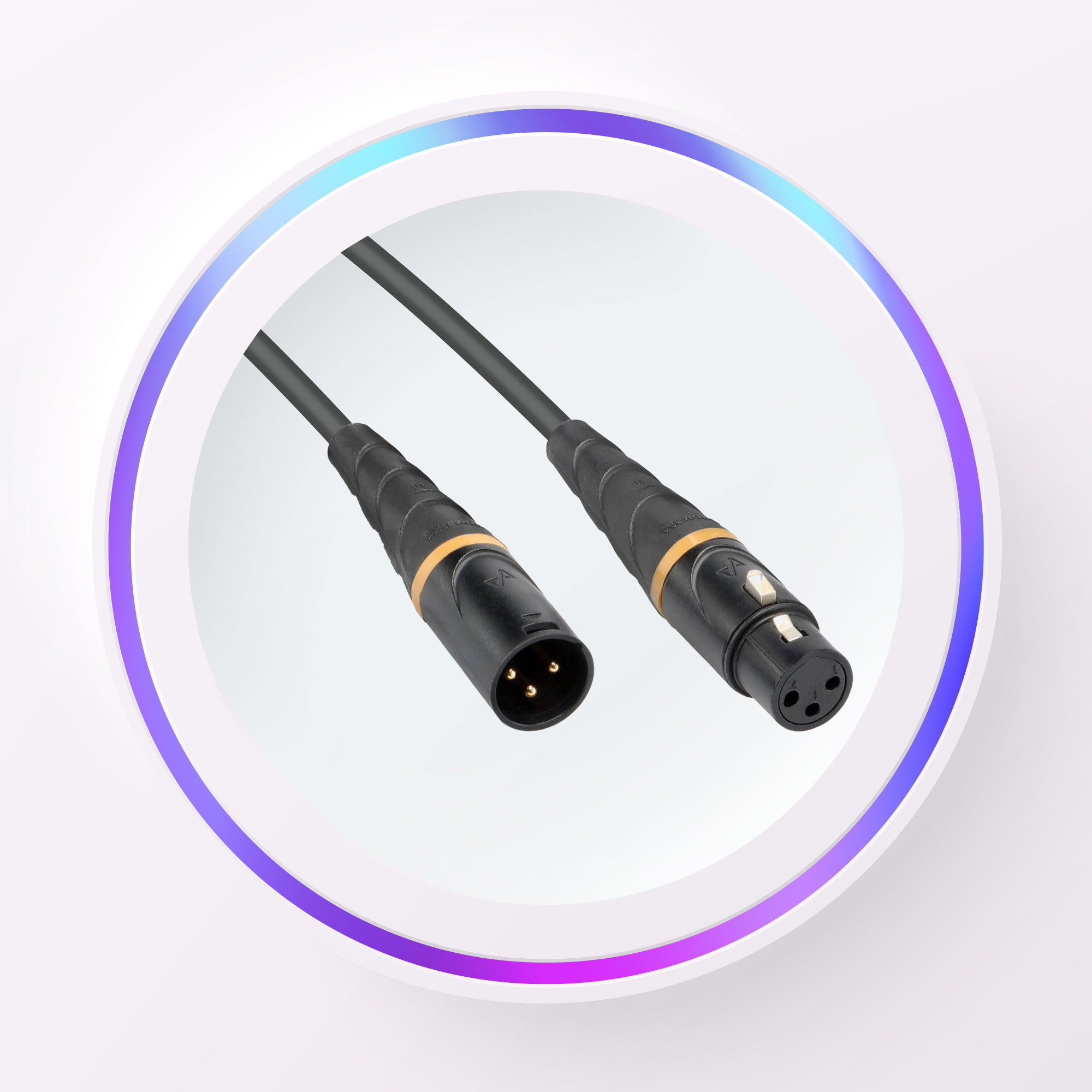 Enova NXT True Mold XLR Microphone Cable