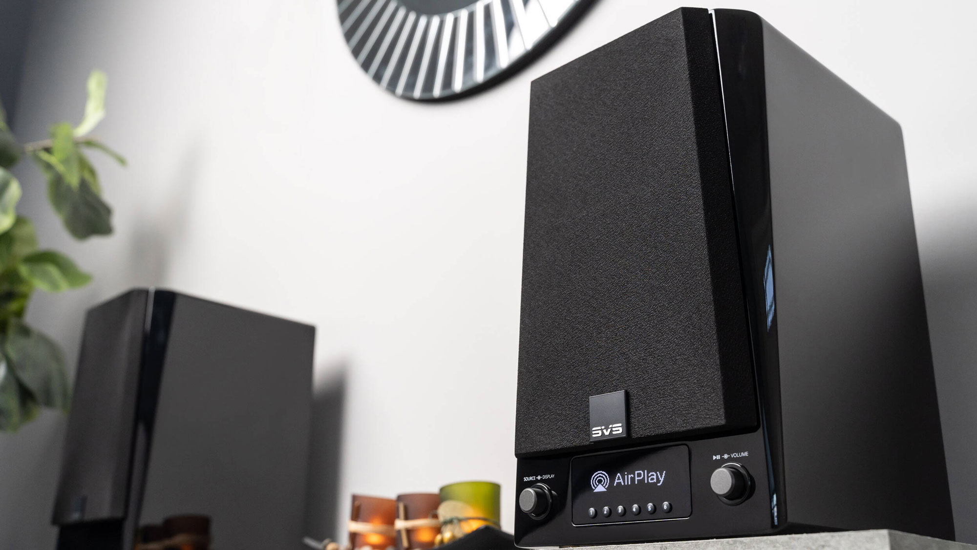SVS Prime Wireless Pro 2-Way Active Wireless Bookshelf Speakers