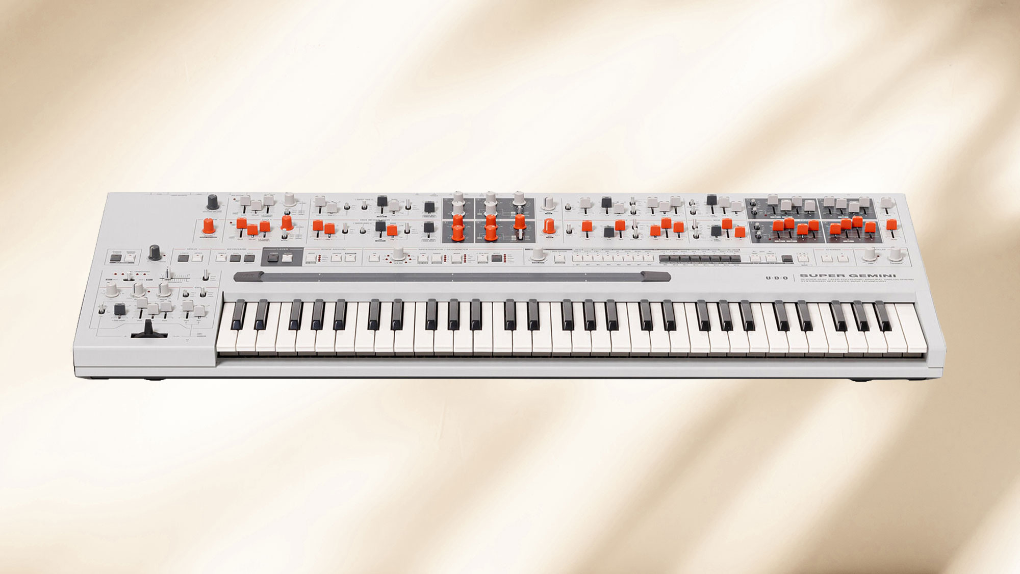 UDO Audio Super Gemini 20-Voice Polyphonic Digital/Analog Hybrid Synthesizer