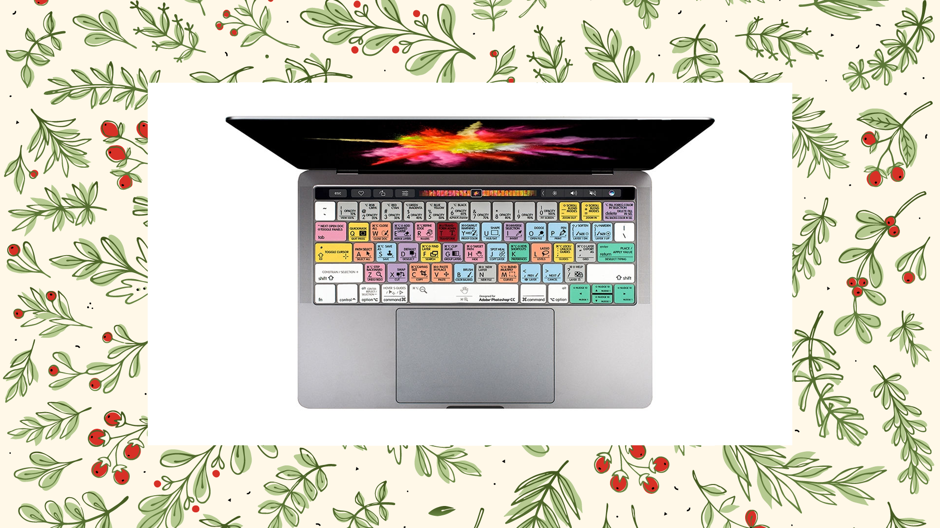 Logickeyboard Adobe Photoshop CC Keyboard Cover for 13.3 &amp; 15.4" MacBook Pro