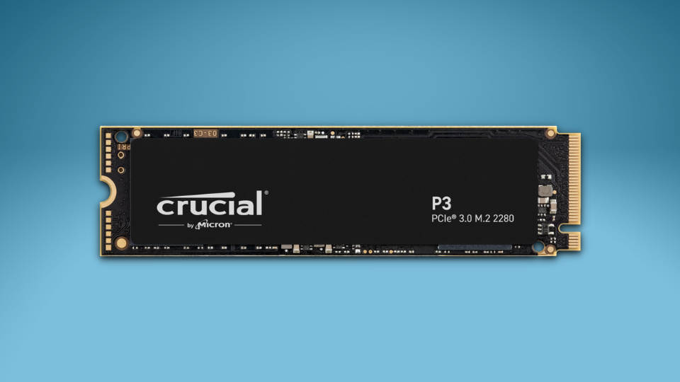 Crucial P3 Plus NVMe PCIe 4.0 Solid-State Drive