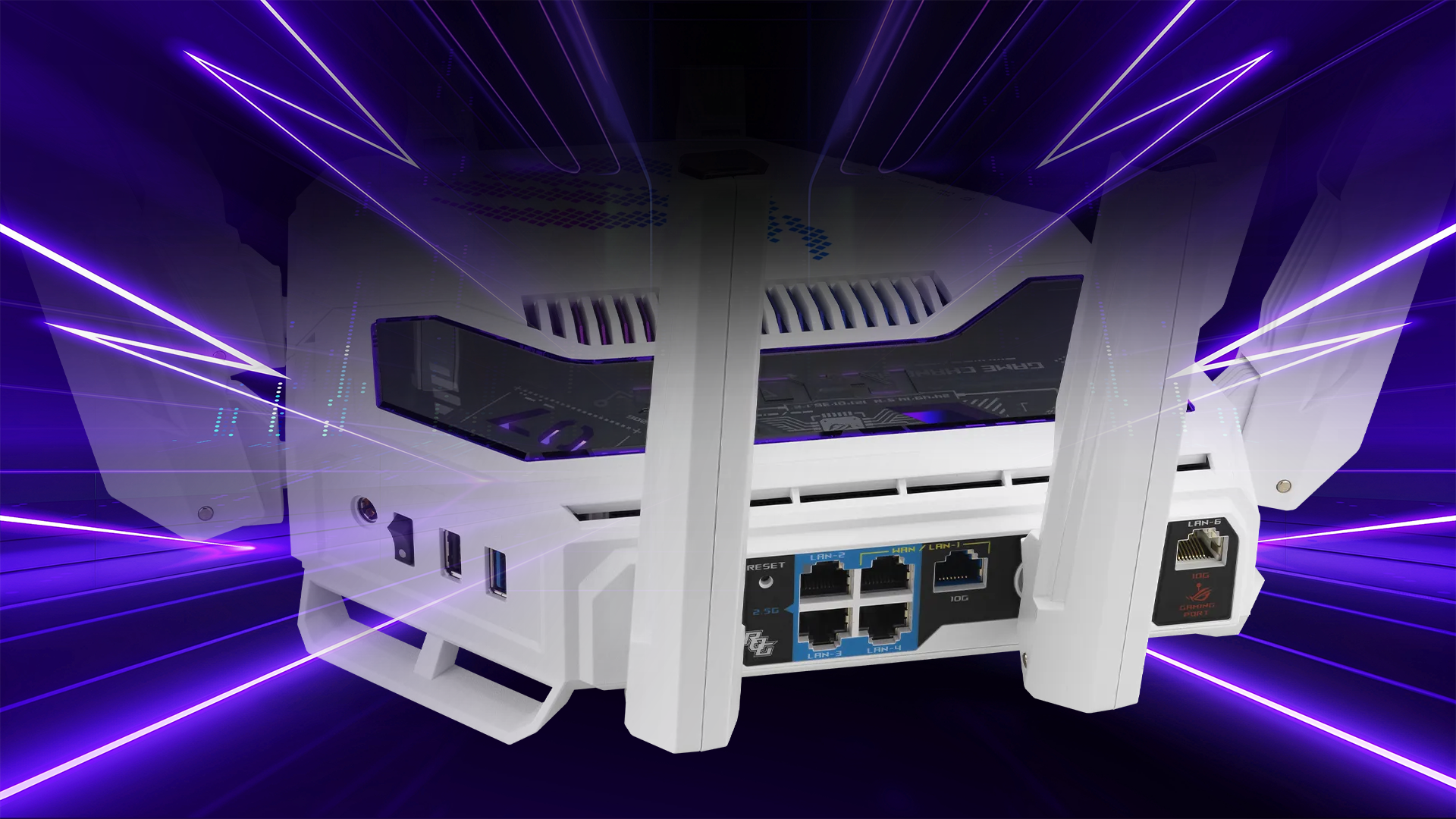 ASUS ROG Rapture GT-BE19000AI Tri-Band Wi-Fi 7 Gaming Router