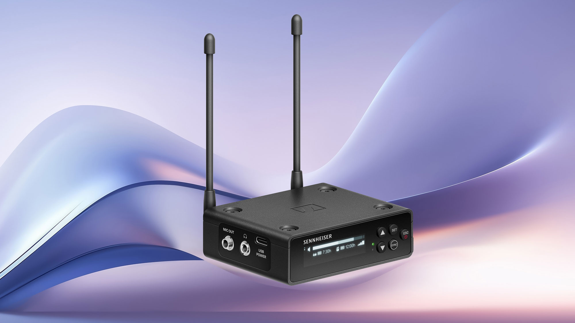 Sennheiser EW-DP ME 2 SET Camera-Mount Digital Wireless Omni Lavalier Mic System