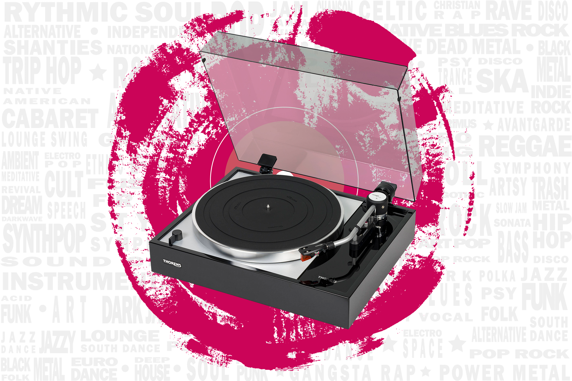THORENS TD 1500 Manual Two-Speed Turntable
