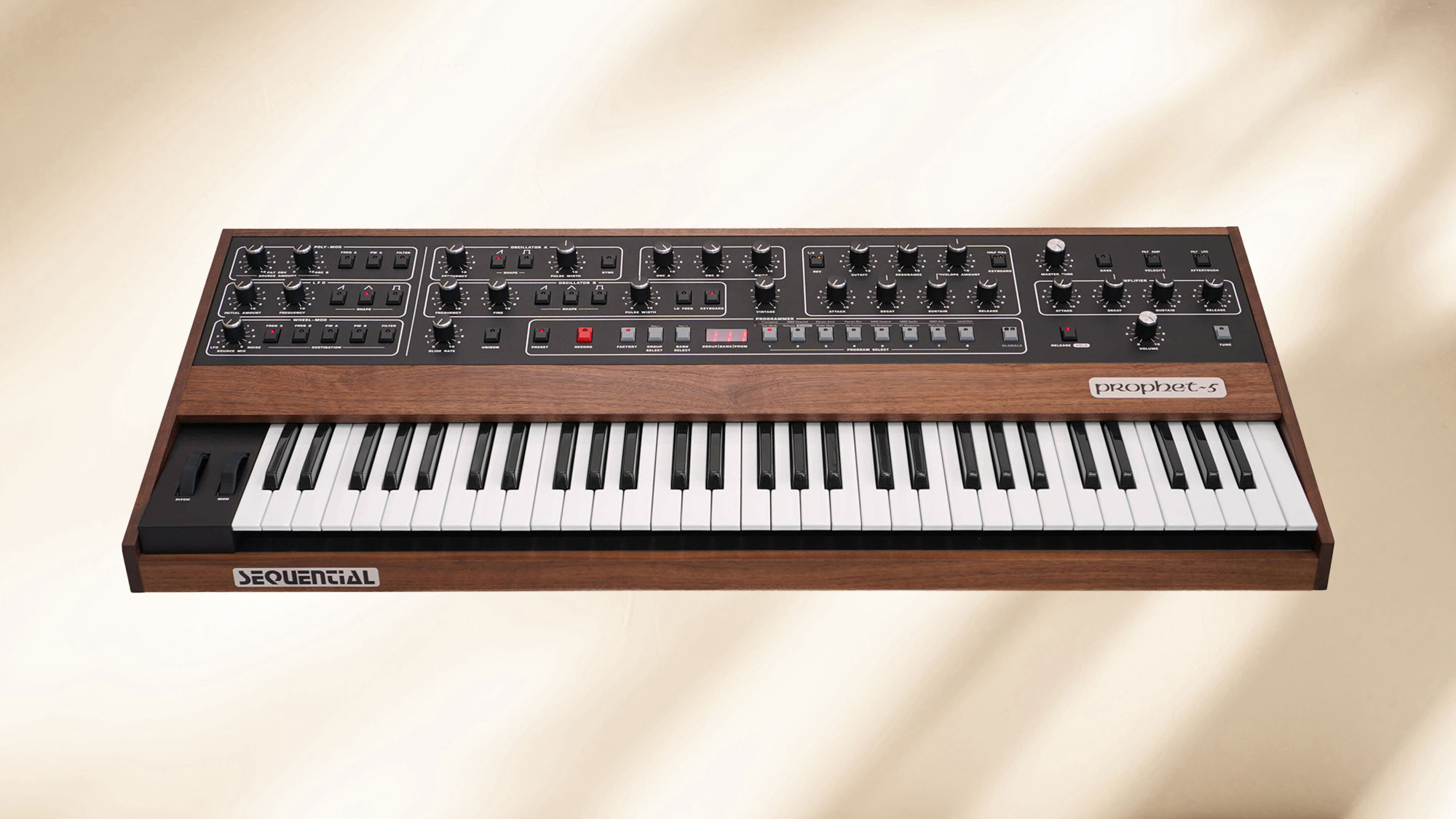 Sequential Prophet-5 Analog 5-Voice Polyphonic Synthesizer