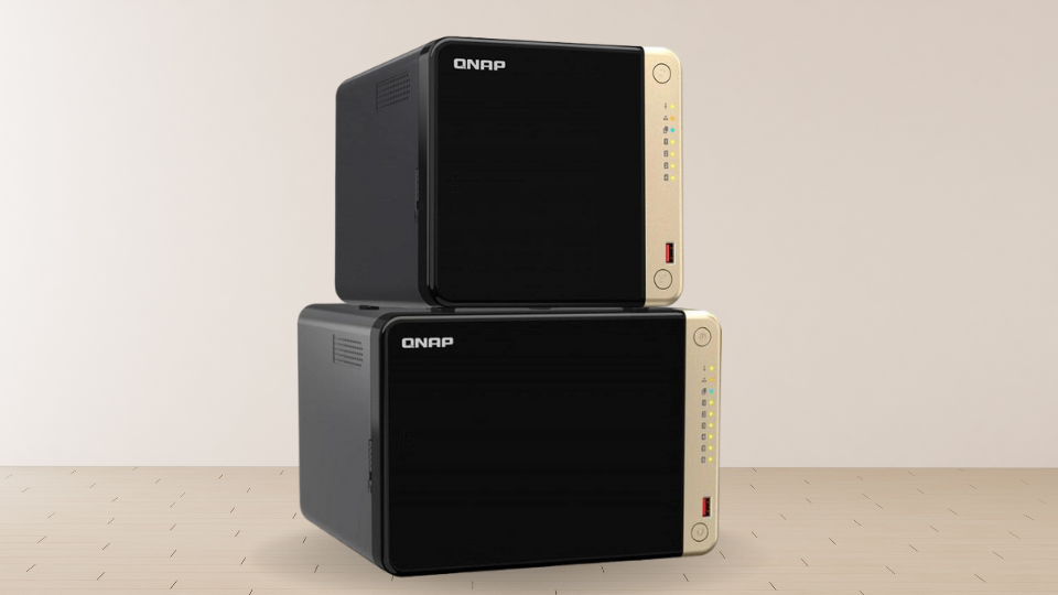QNAP TS-464 4-Bay NAS Enclosure and TS-664 6-Bay NAS Enclosure