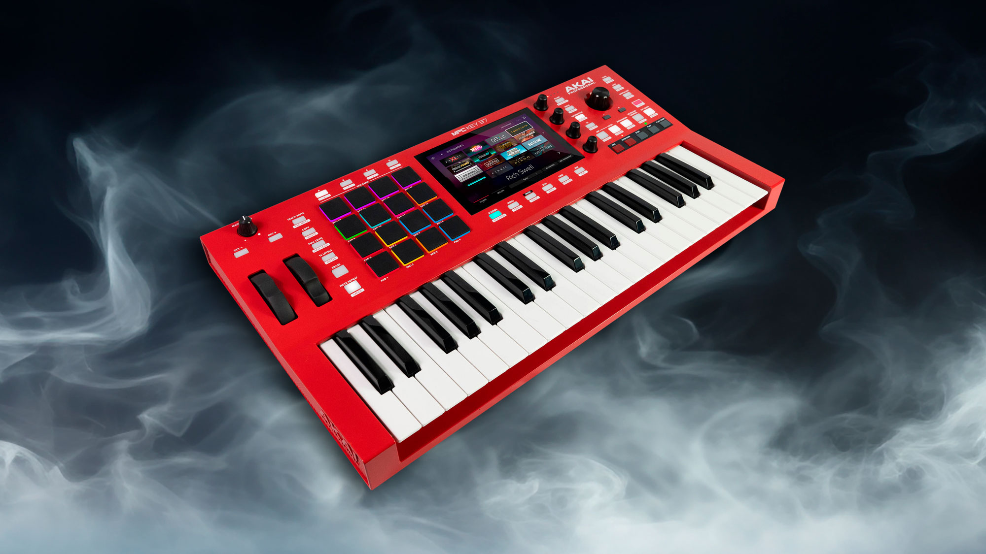 Akai Professional MPC Key 37 Standalone Keyboard Workstation with Sampler and Sequencer
