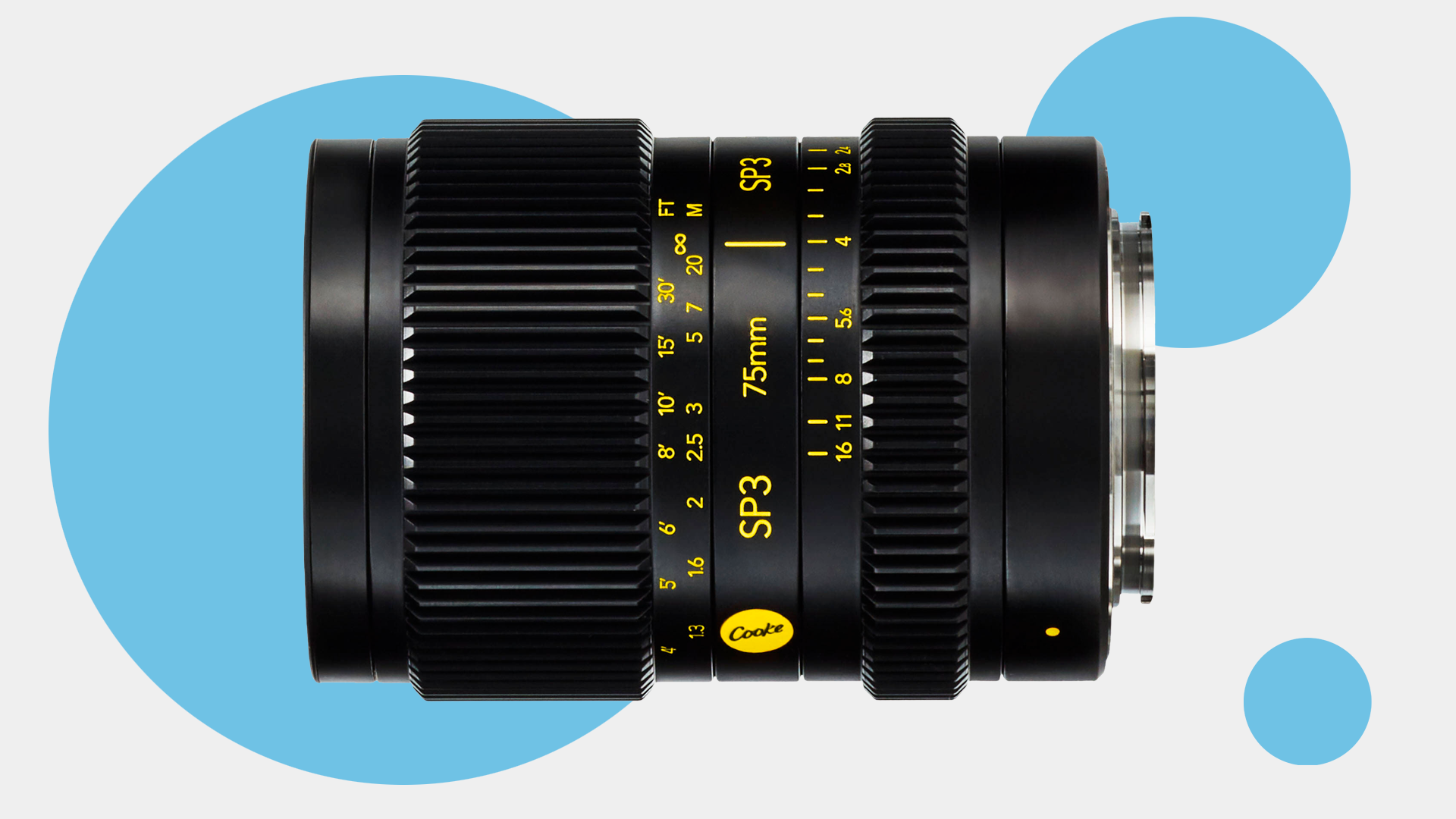 Cooke SP3 75mm T2.4 Full-Frame Prime Lens