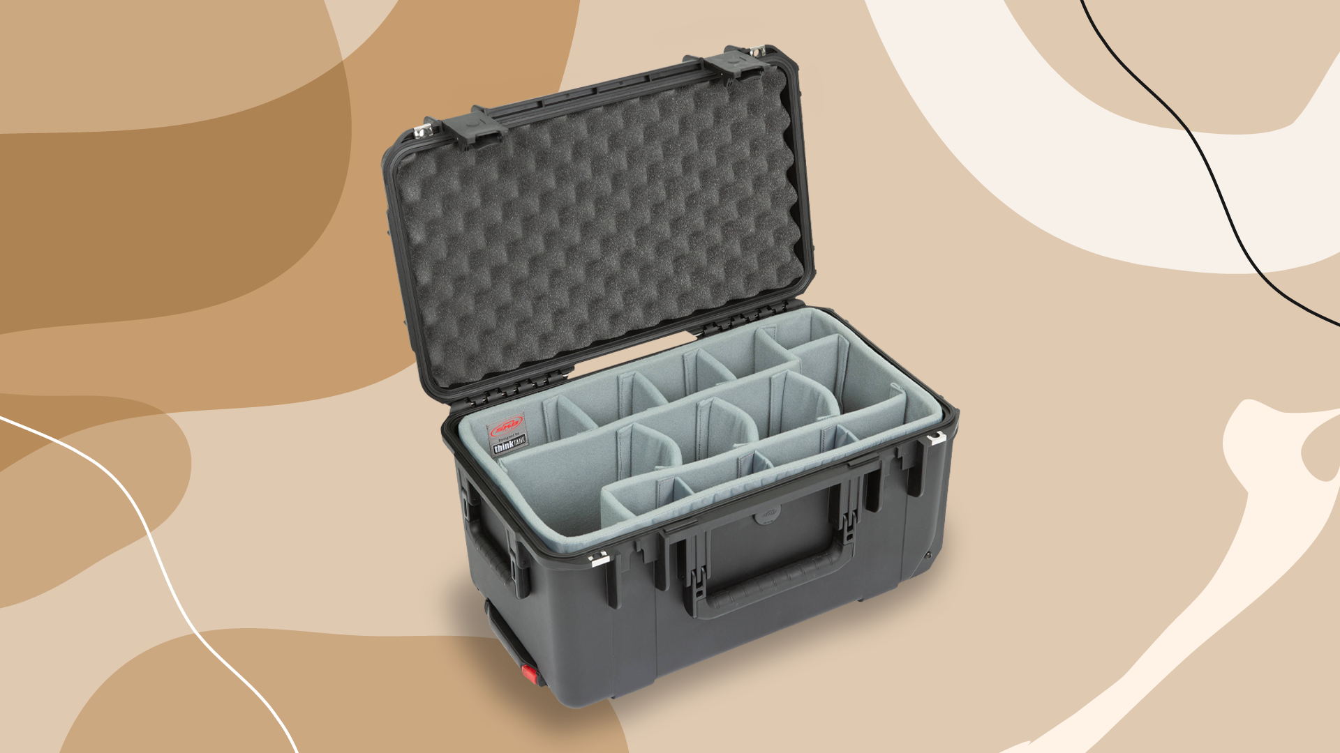 SKB I-Series 2011-10 Wheeled Utility Case &amp; Photo Divider Insert
