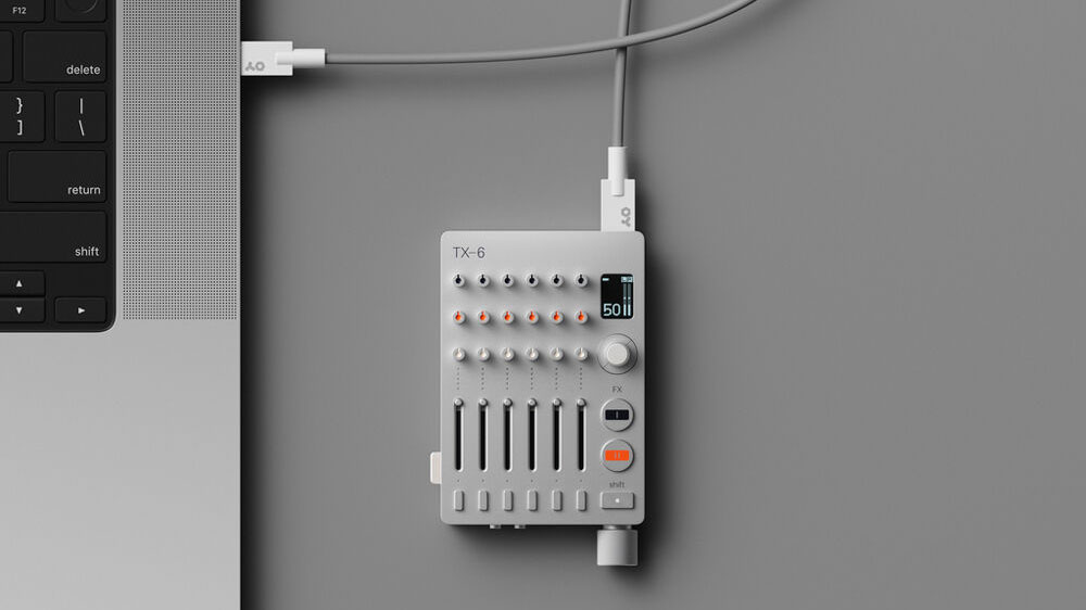 teenage engineering TX-6 Ultraportable Pro Mixer, Audio Interface, and Recorder