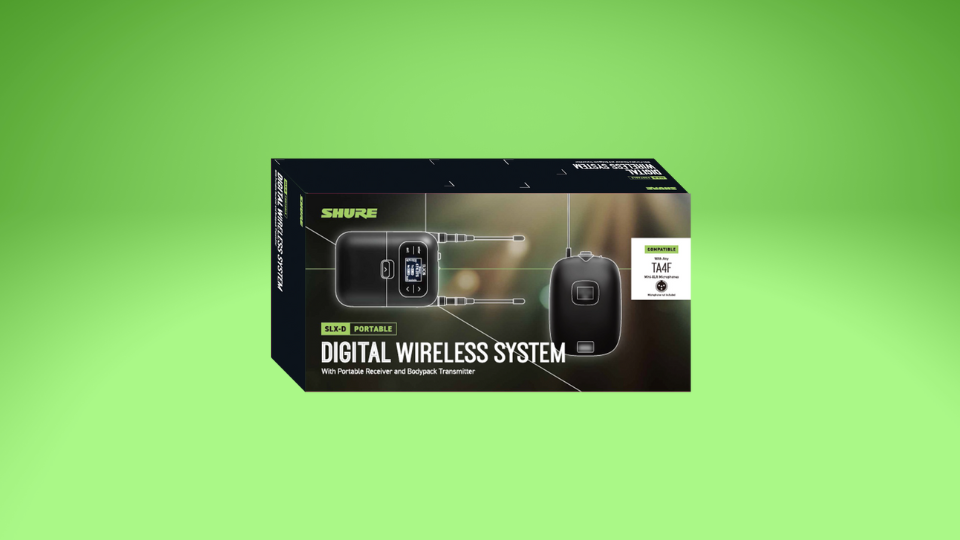 Shure SLXD15 Portable Digital Wireless Bodypack System