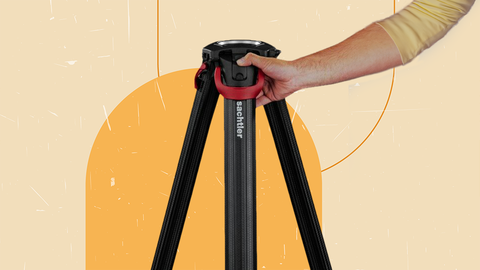 Sachtler flowtech 75 GS Carbon Fiber Tripod with Ground Spreader