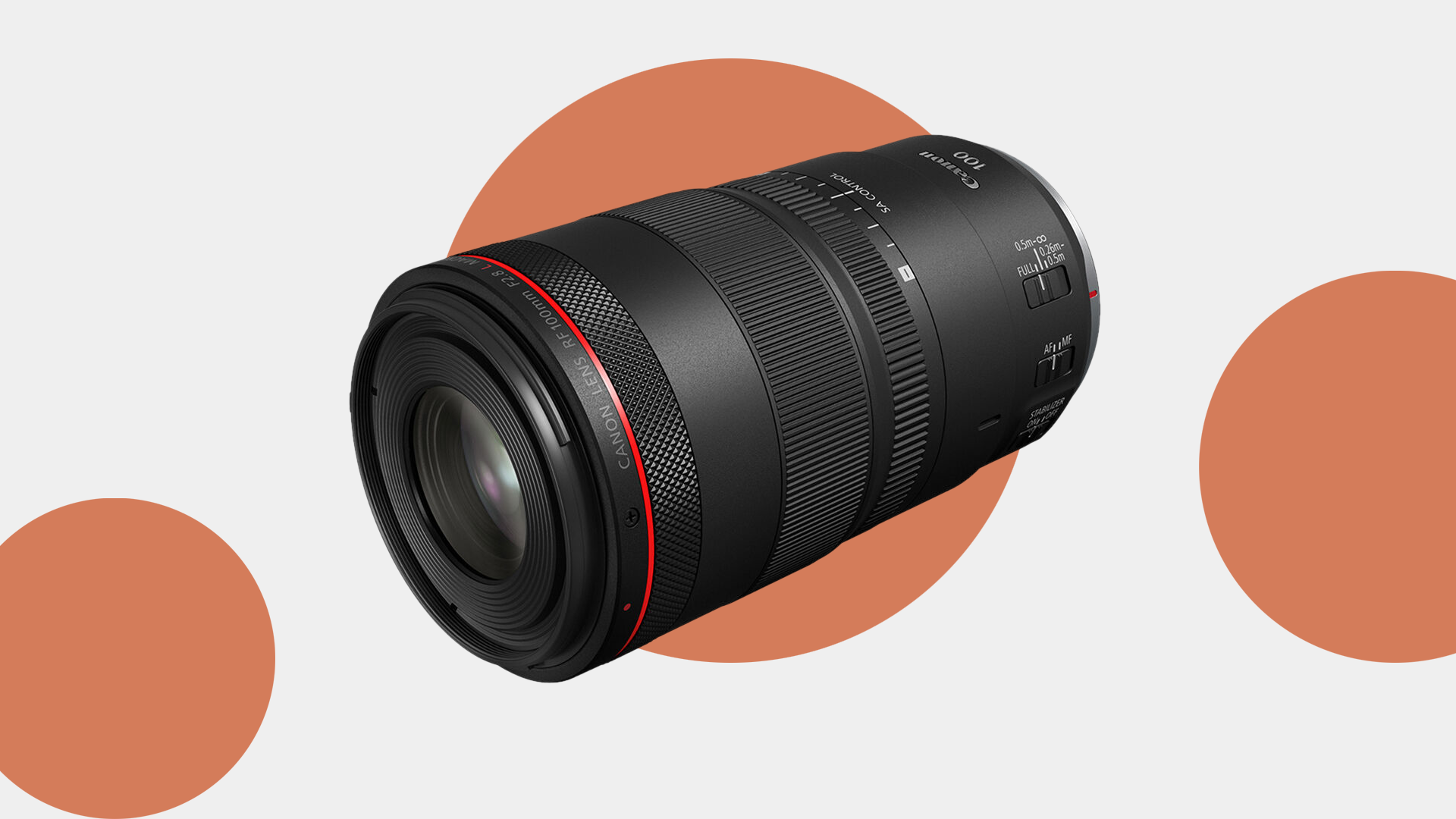 Canon RF 100mm f/2.8 L Macro IS USM Lens