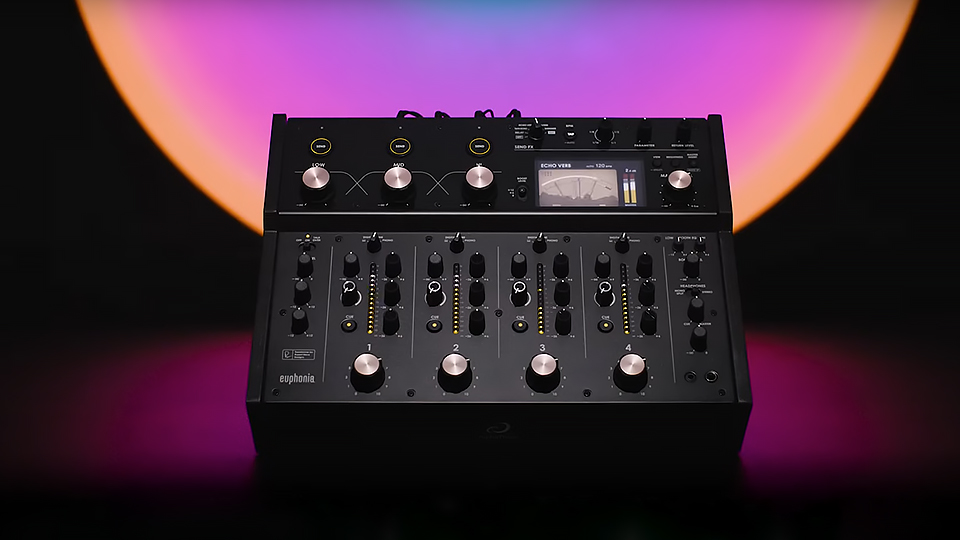 AlphaTheta Euphonia Professional 4-Channel Rotary Mixer