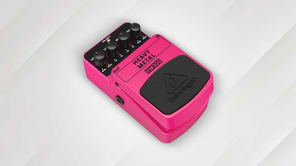 Behringer HM300 Heavy Metal Distortion Effects Pedal