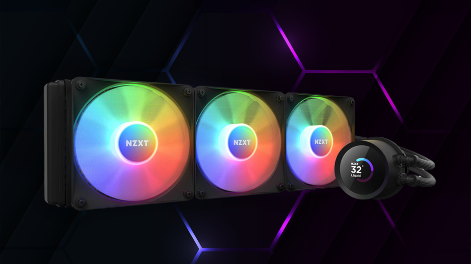 NZXT Kraken 360 RGB AIO Liquid Cooler with LCD Display
