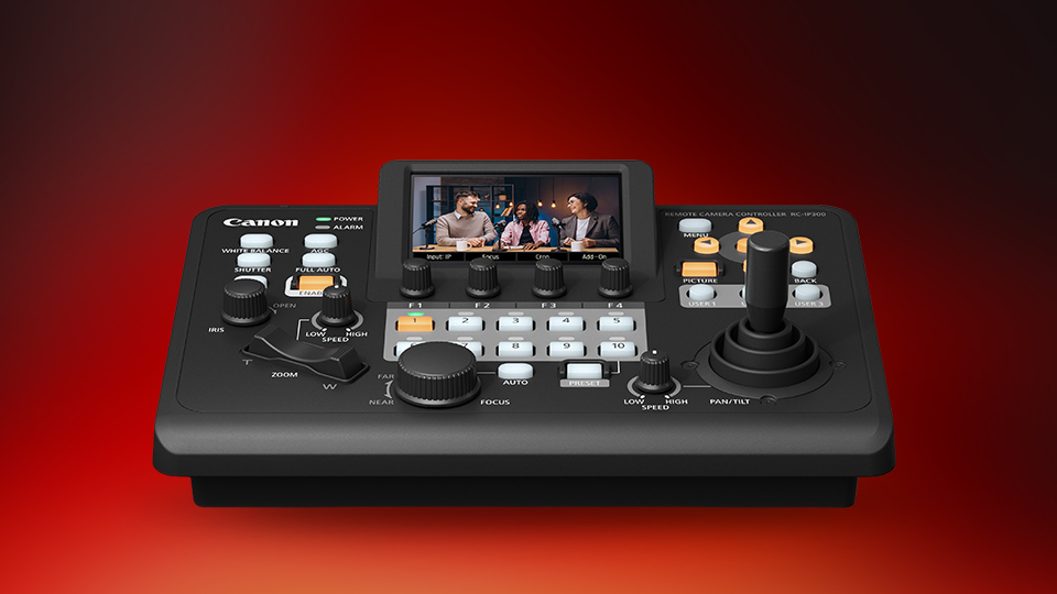 Canon RC IP300 PTZ controller