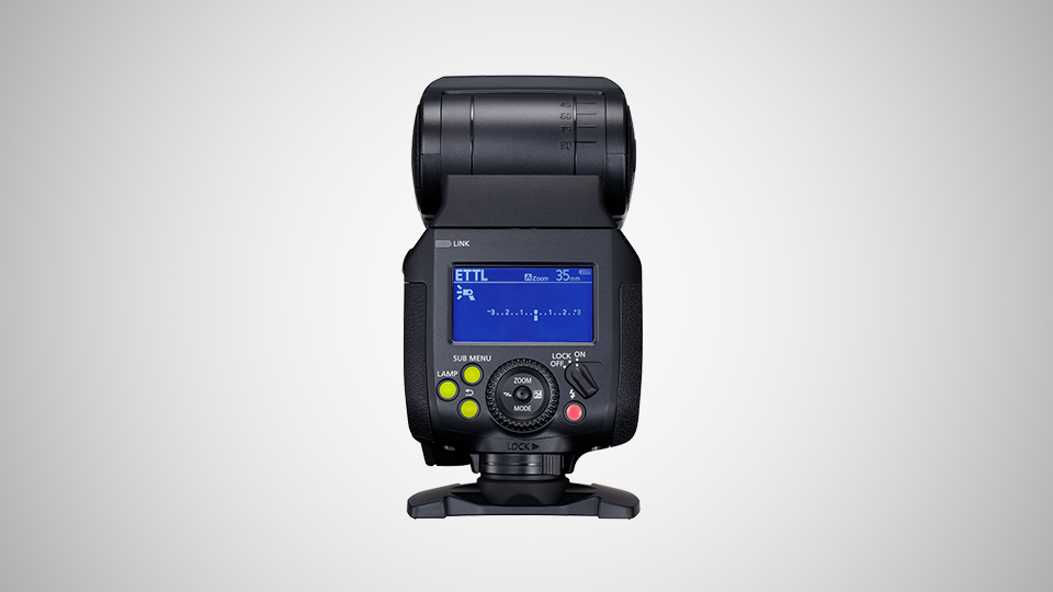 LCD Panel on the Canon Speedlite EL-1 (Version 2)