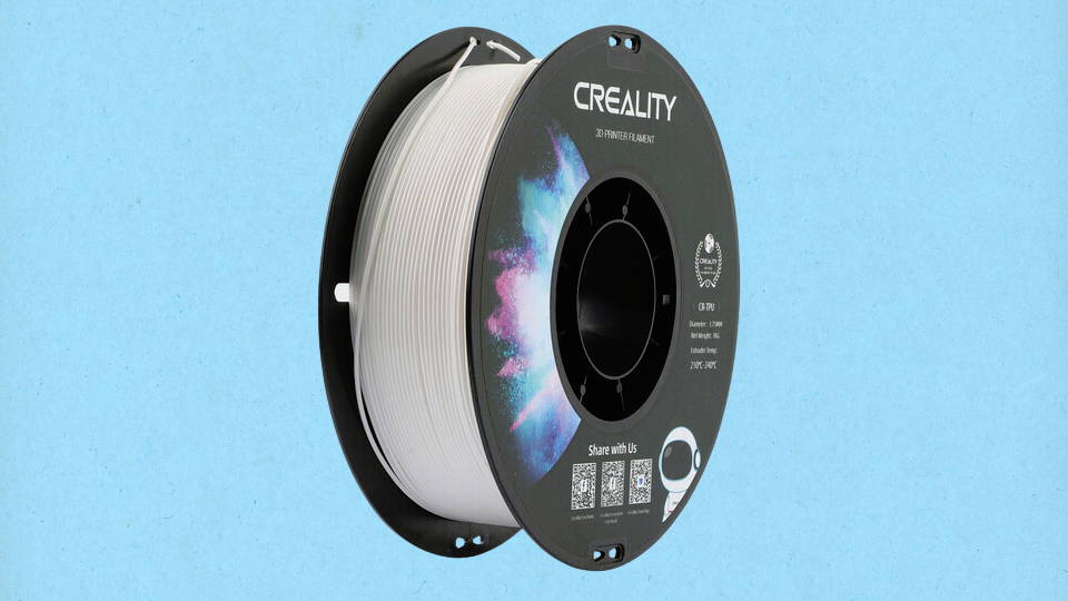 TPU printing materials like this 1.75mm TPU filament from Creality are great for producing flexible, working prototypes and operational designs.